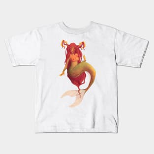 Aries Mermaid Kids T-Shirt